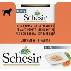 Schesir Hond Blik Gelei 150 g - Hondenvoer