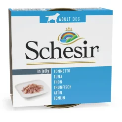Schesir Hond Blik Gelei 150 g - Hondenvoer