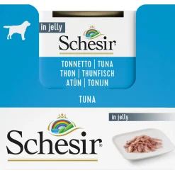 Schesir Hond Blik Gelei 150 g - Hondenvoer