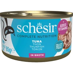 Schesir Kat Blik Gekookte Vis 85 g - Kattenvoer
