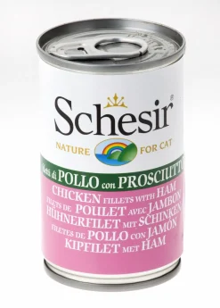 Schesir Kat Blik Gelei 140 g - Kattenvoer