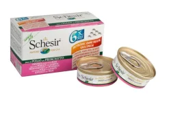 Schesir Kat Mp Blik Gelei 6x50 g - Kattenvoer