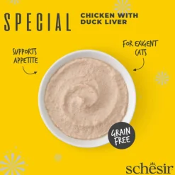 Schesir Special Exigent - Kattenvoer - 70 g