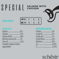 Schesir Special Mouse Skin & Coat - Kattenvoer - 70 g