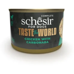 Schesir Taste Of Te World Carbonara - Hondenvoer - Kip 150 g