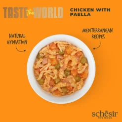 Schesir Taste Of The World Paella - Hondenvoer - Kip 150 g