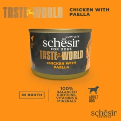 Schesir Taste Of The World Paella - Hondenvoer - Kip 150 g