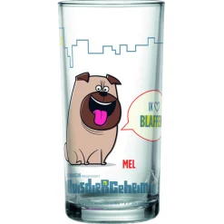 Secret Life Of Pets Glazen Mel En Norbert - Cadeau - 2 stuks