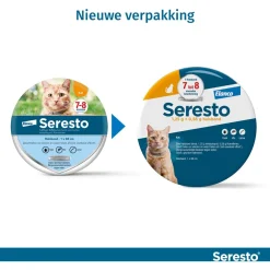 Seresto Teken- En Vlooienband Kat 38 cm - Anti tekenmiddel