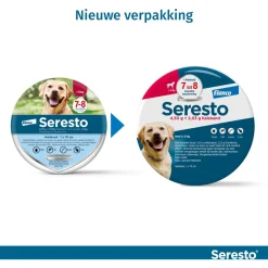 Seresto Teken- En Vlooienband Large - Anti tekenmiddel