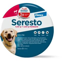 Seresto Teken- En Vlooienband Large - Anti tekenmiddel