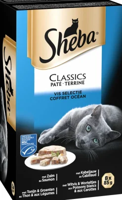 Sheba Alu Mp - Kattenvoer - Vis 8x85 g