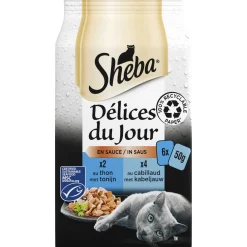 Sheba Mp Delice Du Jour 6x50 g - Kattenvoer