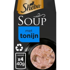 Sheba Soup 4x40 g - Kattenvoer