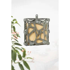 Singing Friend Anna Window Feeder 100% Recycled - Voersilo - 13x4x14 cm Grijs