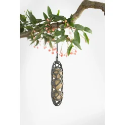 Singing Friend Sam  Feeder 100% Recycled - Voersilo - Ø6x24 cm Grijs