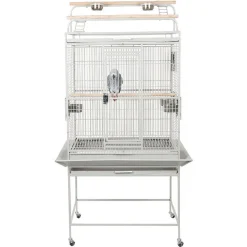 Sky Pet Products Papegaaienkooi Dakota - Vogelverblijven - 97x75x178 cm Off-White