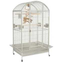 Sky Pet Products Papegaaienkooi Rio Ara - Vogelverblijven - 122x96x186 cm Off-White