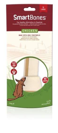 Smartbones Chicken Classic Bone Chews Kip - Hondensnacks