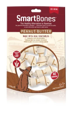 Smartbones Peanut Classic Bone Chews Pindakaas - Hondensnacks