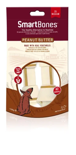 Smartbones Peanut Classic Bone Chews Pindakaas - Hondensnacks