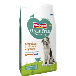Smolke Adult Grain Free Formula Kip&Lam&Vis - Hondenvoer