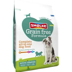 Smolke Adult Grain Free Formula Kip&Lam&Vis - Hondenvoer