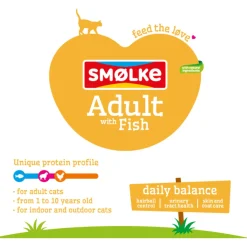 Smolke Cat Adult Vis&Kip&Lam - Kattenvoer