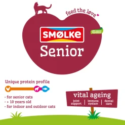 Smolke Cat Senior Kip&Lam&Vis - Kattenvoer