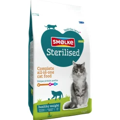 Smolke Cat Sterilised Kip&Lam&Vis - Kattenvoer