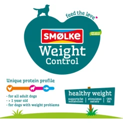 Smolke Weight Control Kip&Lam&Vis - Hondenvoer