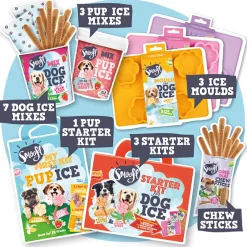 Smoofl Honden Ijs Original Chew Sticks - Hondensnacks - 55 g 10 stuks