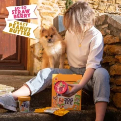 Smoofl Honden Ijs Starter Kit Small - Hondensnacks - Aardbei Pindakaas S