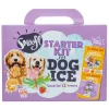 Smoofl Honden Ijs Starter Kit Large - Hondensnacks - Aardbei Pindakaas L