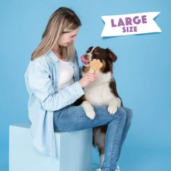 Smoofl Honden Ijsvorm - Hondensnacks - Paars L