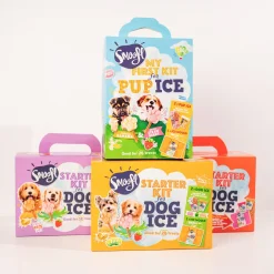 Smoofl Starter Kit Puppy Ijs - Hondensnacks - Aardbei Banaan