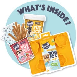 Smoofl Starter Kit Voor Pup Ice - Hondensnacks - Aardbei Banaan 530 g Xs