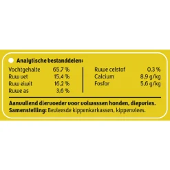 Smuldier Vers Vlees Topping - Diepvriesvoer - Kip 300 g