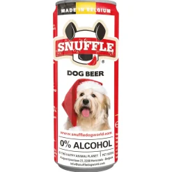 Snuffle Christmas Dog Beer Mixed Can - Hondensnacks - 250 ml Vanaf 2 Maanden