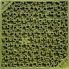 Sodapup Lickmat Jigsaw - Hondenvoerbak - Groen L