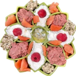 Sodapup Mandala Etray Feeder - Hondenvoerbak - Ø20 cm Groen