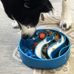 Sodapup Wave Ebowl - Hondenvoerbak - Ø20 cm Blauw