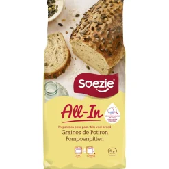 Soezie All-In Brood Pompoenpitten - Bakproducten - 2.5 kg