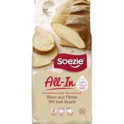 Soezie All-In Vezelwit - Bakproducten - 2.5 kg