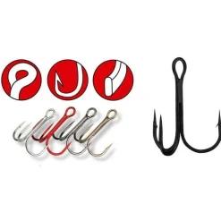 Spro 13b Treble Hooks Bronze # 8 - Vishaak -