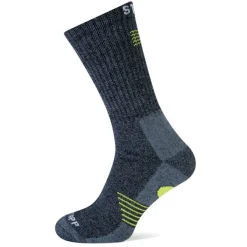 Stapp Sok Bamboo Donkergrijs&Geel - Sokken