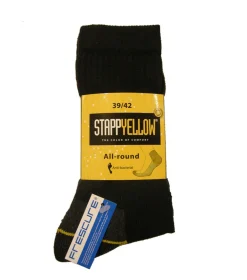Stapp Yellow Herensok Allround Marine - Sokken