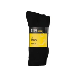 Stapp Yellow Herensok Casual Zwart - Sokken