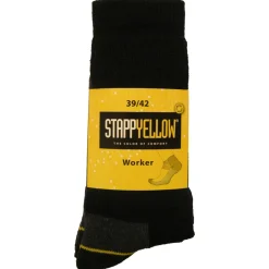Stapp Yellow Herensok Worker Marine - Sokken