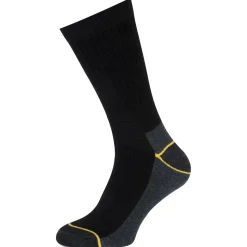 Stapp Yellow Herensok Worker Zwart - Sokken